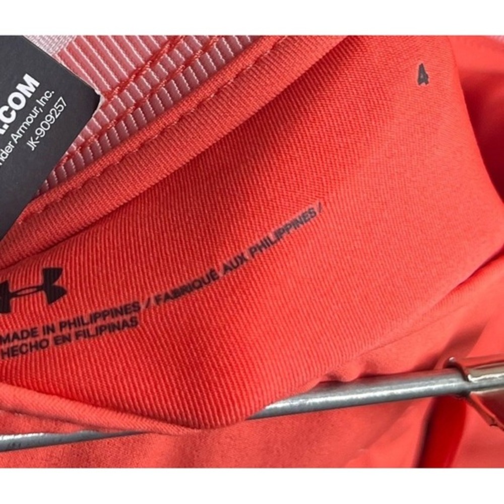 Under Armour Women's Links Woven‎ Skort Orange 4 Tennis Preppy Sporty Summer NWT - Picture 4 of 14